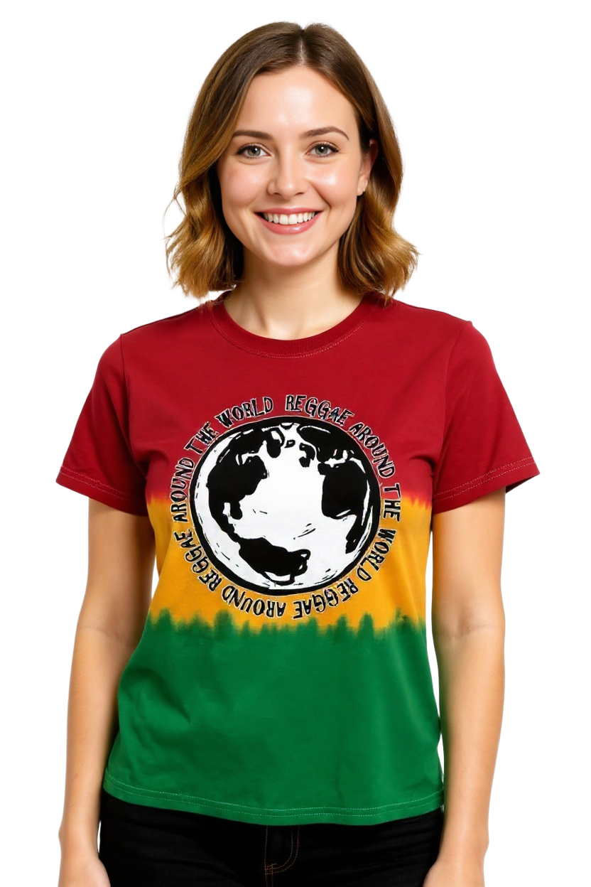 REGGAE AROUND THE WORLD TIE TYE