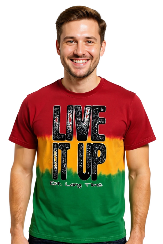 LIVE IT UP REGGAE TIE DYE