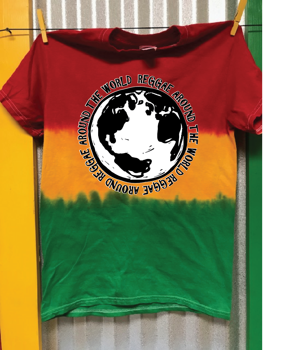 REGGAE AROUND THE WORLD TIE TYE