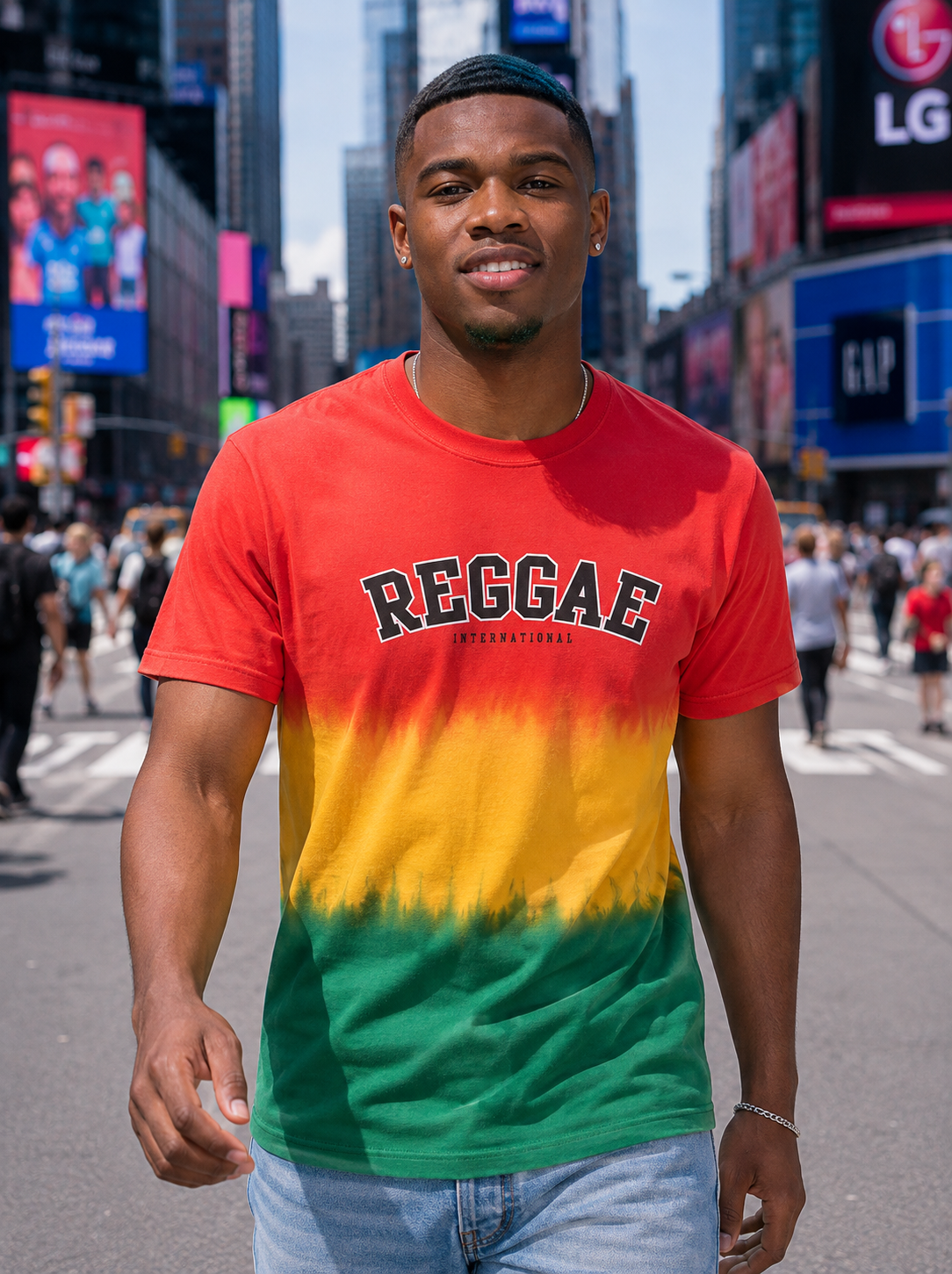 Reggae Rhythms Tie-Dye