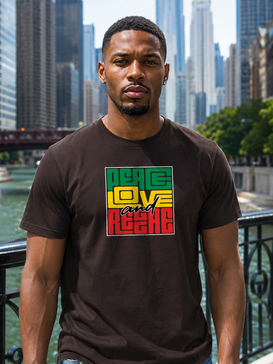 PEACE LOVE AND REGGAE