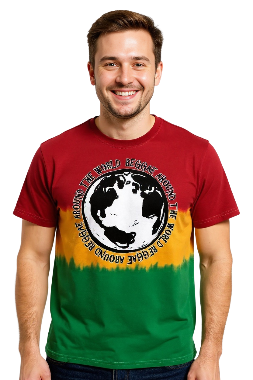REGGAE AROUND THE WORLD TIE TYE