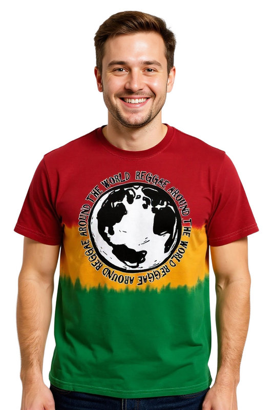 REGGAE AROUND THE WORLD TIE TYE