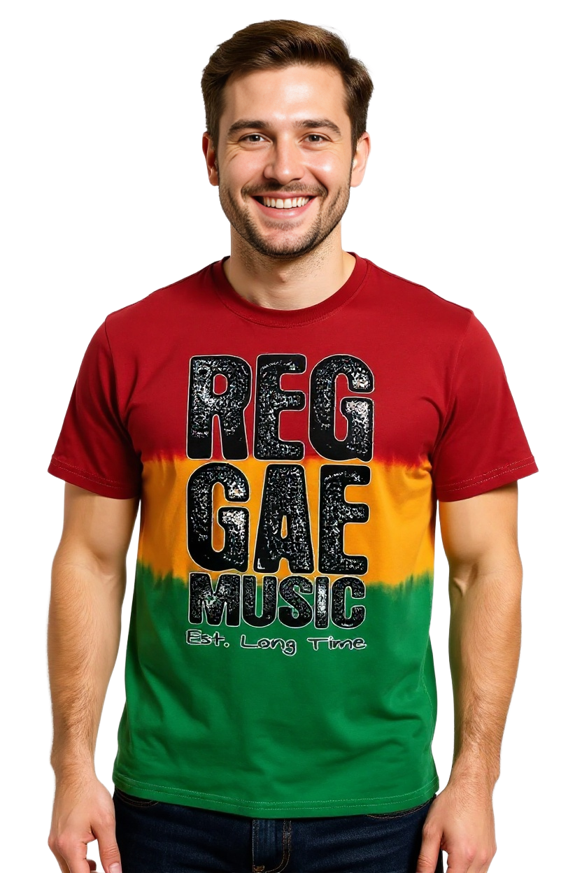 REGGAE MUSIC TIE DYE