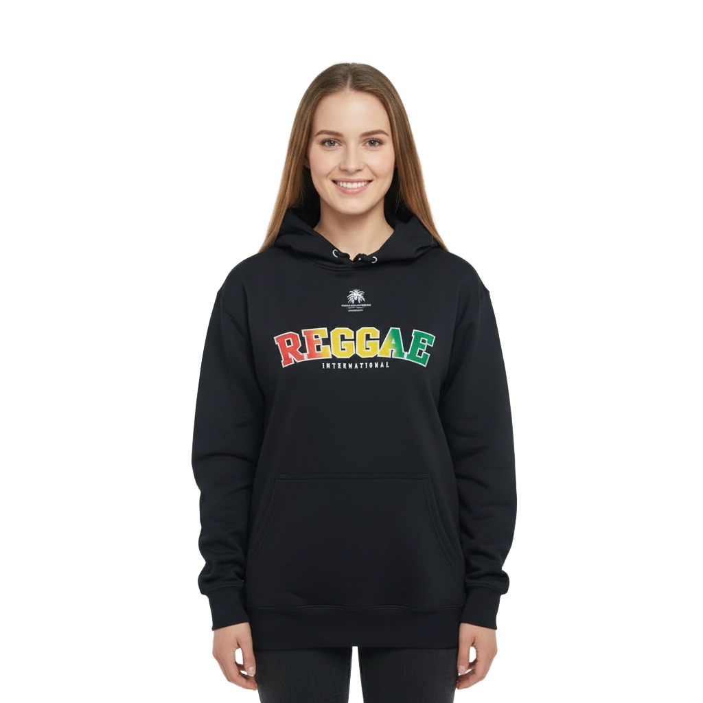 Reggae Int'l Reggae Black Hoodie