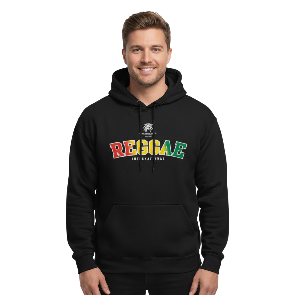 Reggae Int'l Reggae Black Hoodie