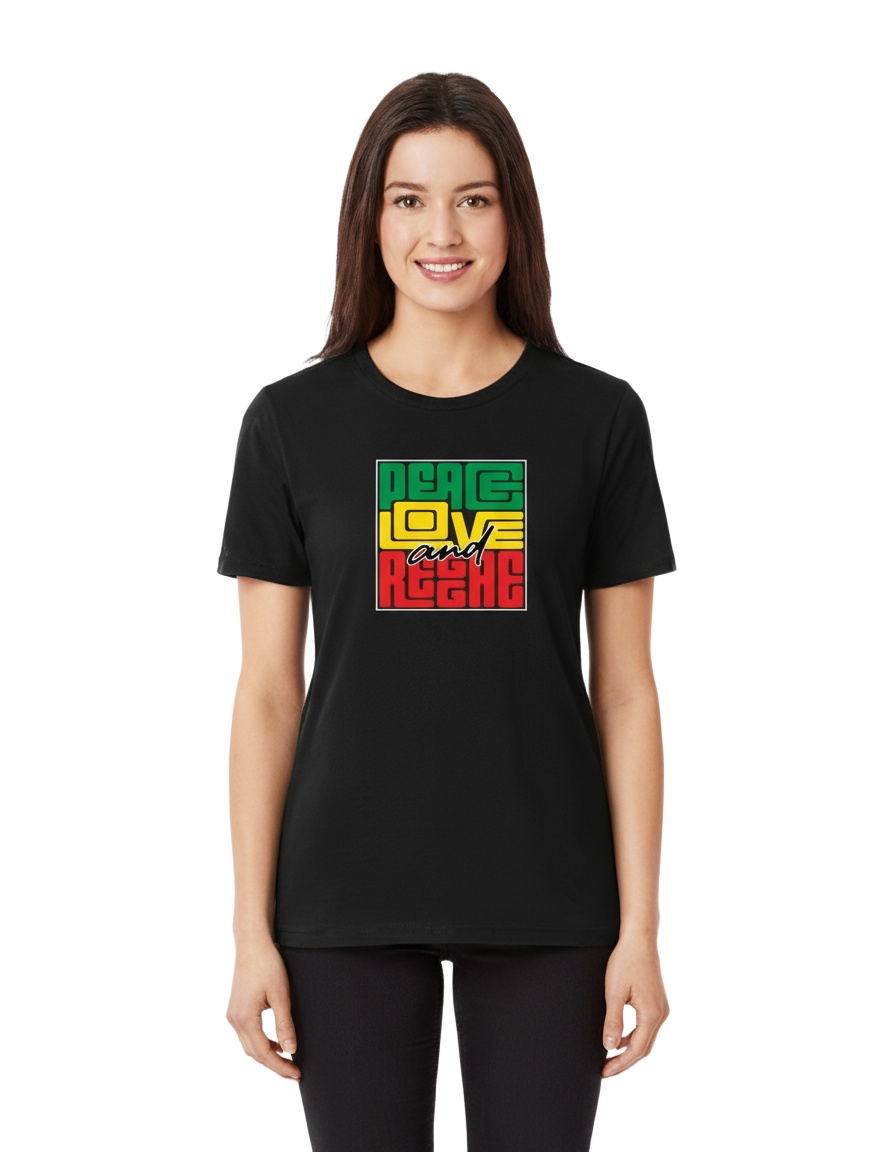 PEACE LOVE AND REGGAE