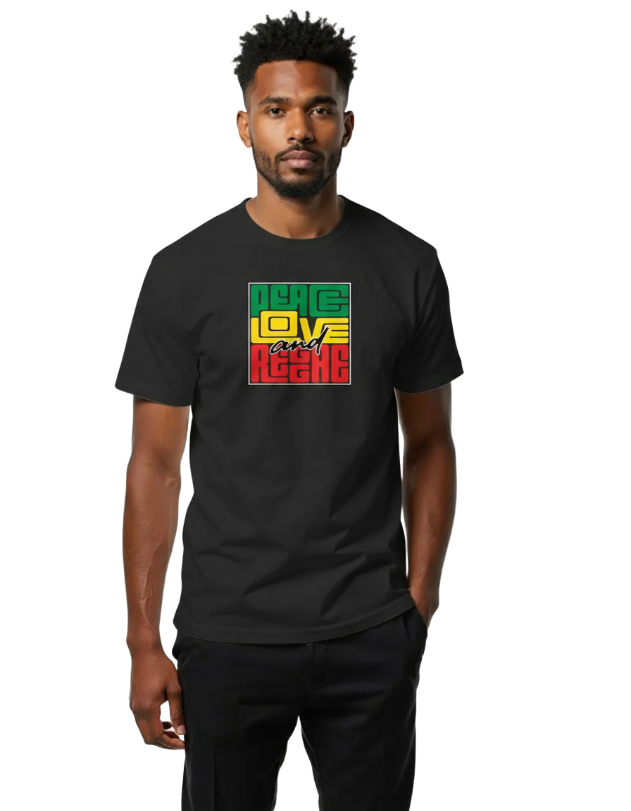 PEACE LOVE AND REGGAE