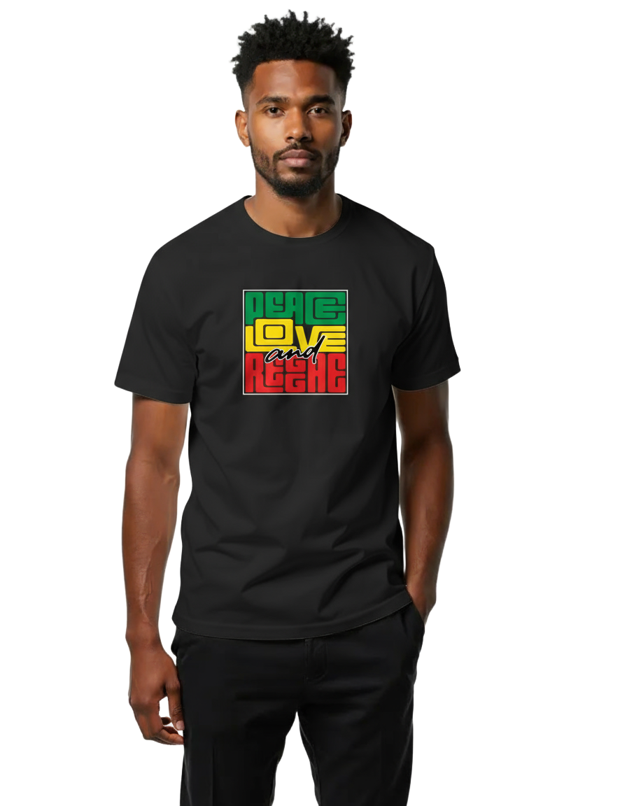 PEACE LOVE AND REGGAE