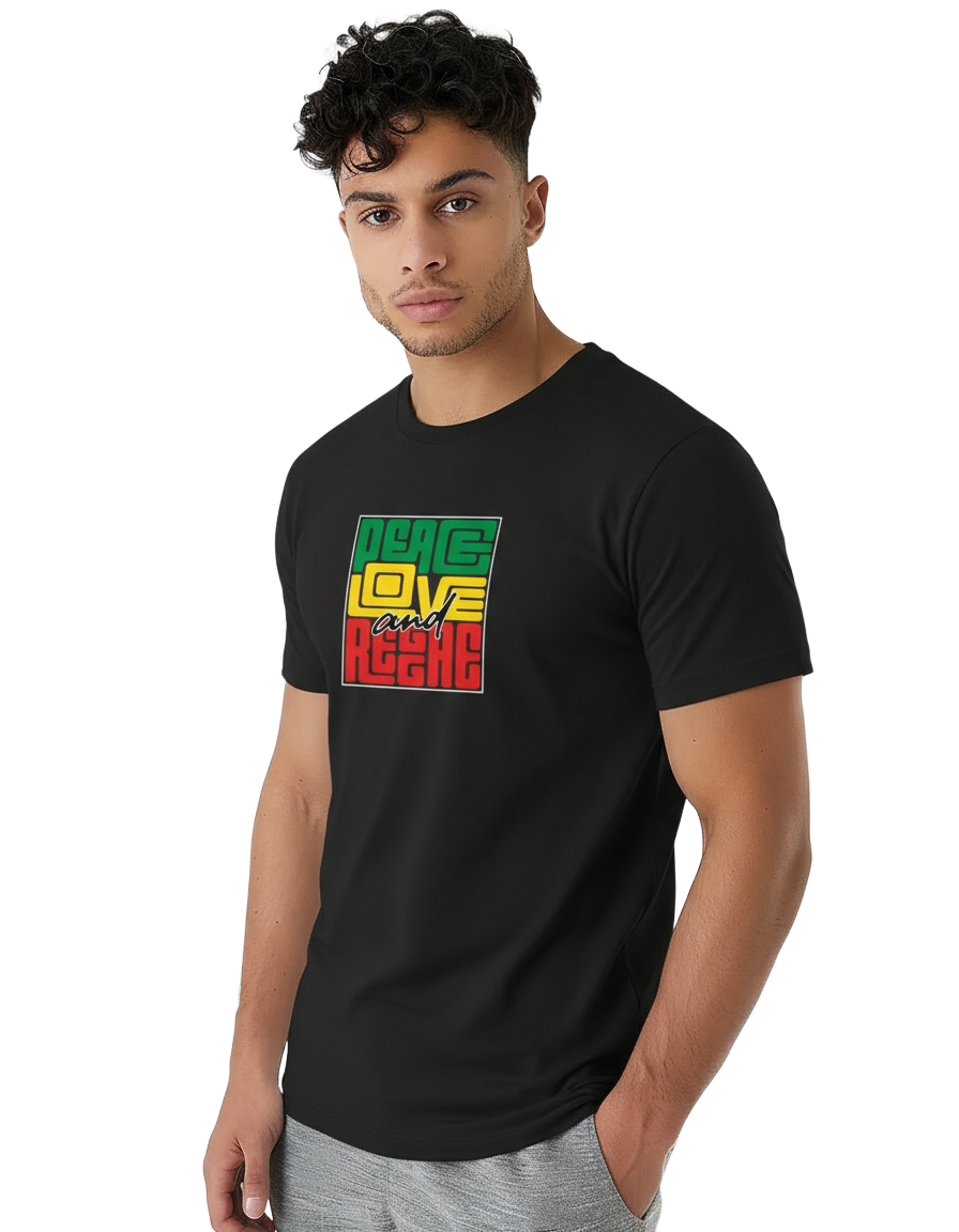 PEACE LOVE AND REGGAE