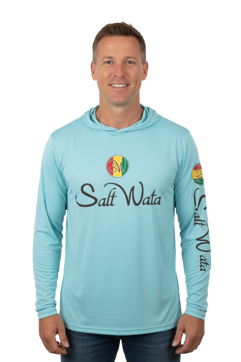 SALT WATA LOGO AQUA BLUE