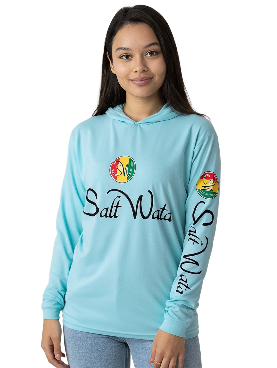 SALT WATA LOGO AQUA BLUE