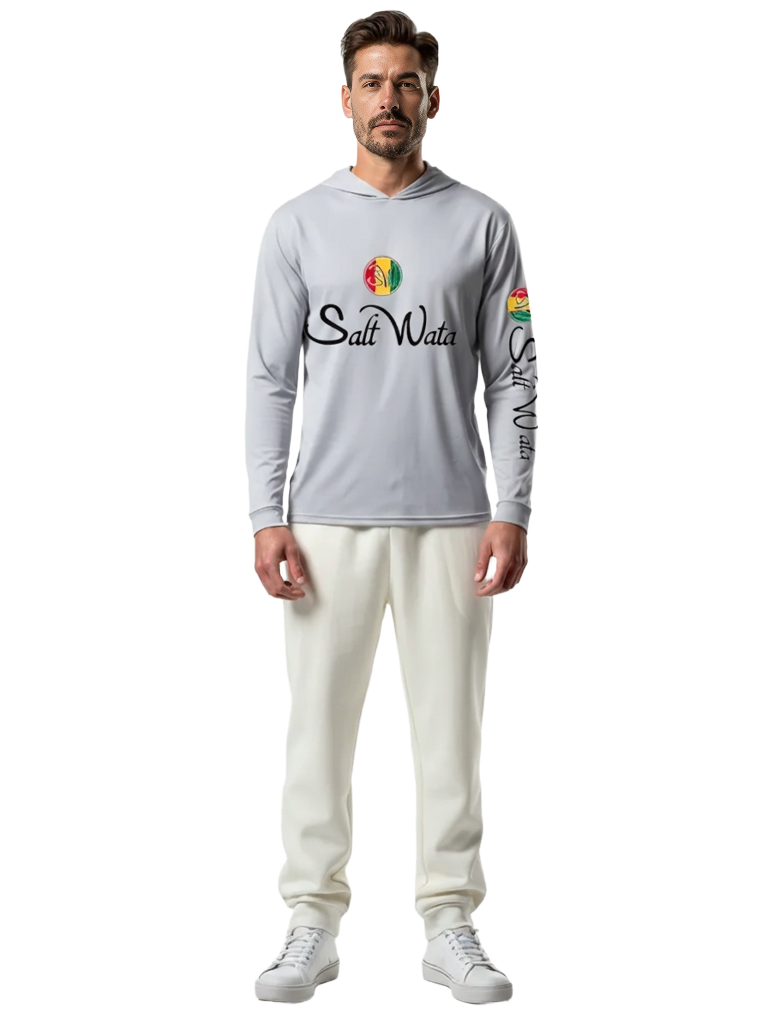 SALT WATA LOGO AQUA GRAY