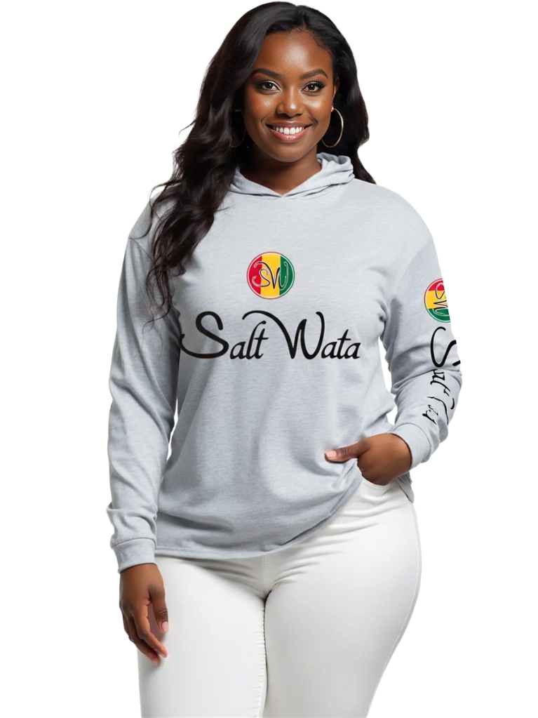 SALT WATA LOGO AQUA GRAY