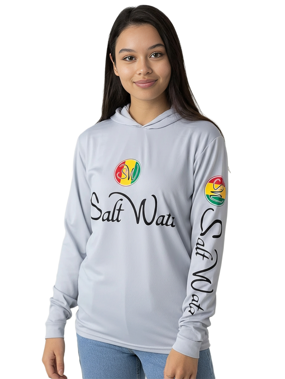 SALT WATA LOGO AQUA GRAY