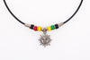 REGGAE SUN LEATHER NECKLASE